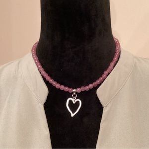 Strawberry Quartz Necklace